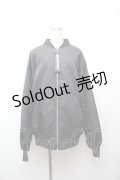 Jamie エーエヌケー / ビッグシルエット MA-1 中綿ブルゾン  黒 S-26-01-17-038-LO-JA-HR-ZS