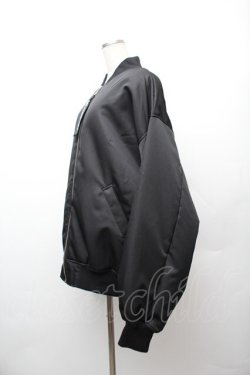 画像3: Jamie エーエヌケー / ビッグシルエット MA-1 中綿ブルゾン  黒 S-26-01-17-038-LO-JA-HR-ZS