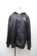 画像1: NieR Clothing / 転写裏起毛パーカー  黒 S-26-01-17-039-PU-TO-HR-ZS (1)