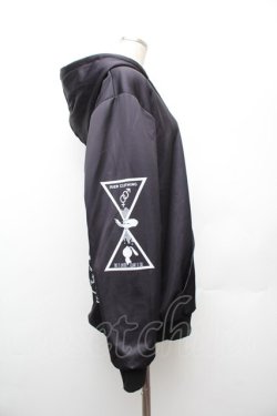 画像3: NieR Clothing / 転写裏起毛パーカー  黒 S-26-01-17-039-PU-TO-HR-ZS