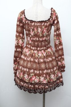 画像3: LIZ LISA / 花柄ニットチュニック  ブラウン S-26-01-17-056-LO-TO-HR-ZS