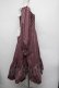 画像2: HirokoTokumine / キャサリンヌワンピース  ボルドー S-26-01-17-062-LO-OP-AS-ZS (2)