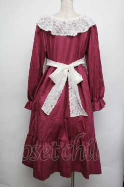 画像3: HirokoTokumine / キャサリンヌワンピース  ワイン S-26-01-17-063-LO-OP-AS-ZS