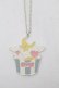 画像1: LISTEN FLAVOR / マジカルムーンカップケーキネックレス  シルバー S-26-01-17-013-PU-AC-AS-ZS (1)