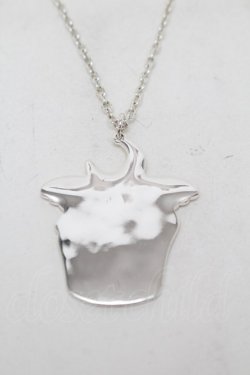 画像2: LISTEN FLAVOR / マジカルムーンカップケーキネックレス  シルバー S-26-01-17-013-PU-AC-AS-ZS