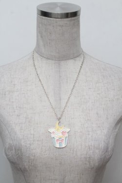 画像3: LISTEN FLAVOR / マジカルムーンカップケーキネックレス  シルバー S-26-01-17-013-PU-AC-AS-ZS