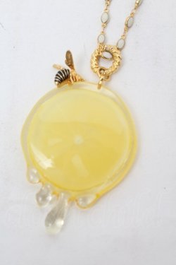 画像2: Q-pot. / ハチトミツトレモンネックレス   S-26-01-17-002-QP-AC-AS-ZS