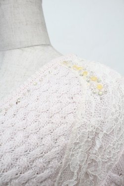 画像4: LODISPOTTO / パールニット  ピンク S-26-01-17-017-LO-TO-AS-ZS