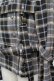 画像4: ALICE and the PIRATES / タータンチェック柄ハーネスベルト付きオーバーシャツ  グレー S-26-01-17-021-PA-BL-AS-ZS (4)