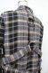 画像5: ALICE and the PIRATES / タータンチェック柄ハーネスベルト付きオーバーシャツ  グレー S-26-01-17-021-PA-BL-AS-ZS (5)