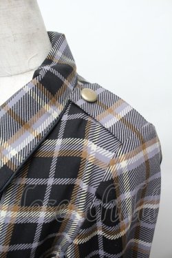 画像6: ALICE and the PIRATES / タータンチェック柄ハーネスベルト付きオーバーシャツ  グレー S-26-01-17-021-PA-BL-AS-ZS