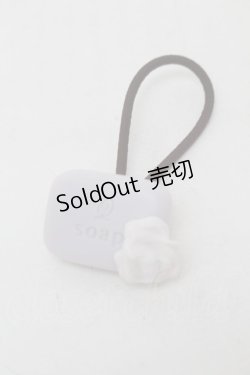 画像1: Q-pot. / クリーミーソープヘアゴム  ラベンダー S-26-01-17-003-QP-AC-AS-ZS