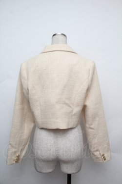 画像2: an another angelus / ゴールド釦ツイードジャケット  キナリ S-26-01-17-025-CA-JA-HR-ZS