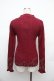 画像2: axes femme / バラボトルネックニットプルオーバー  ワイン S-26-01-17-026-AX-TO-HR-ZS (2)