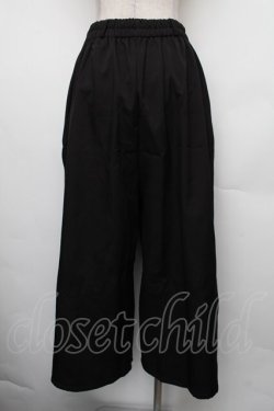 画像2: NieR Clothing / 裏起毛サイドZIPパンツ  黒 S-26-01-18-044-PU-PA-AS-ZS