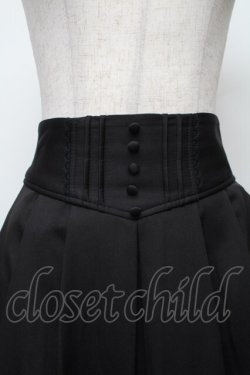 画像2: axes femme / クラシカルスカート L 黒 S-26-01-18-047-AX-SK-TE-ZS