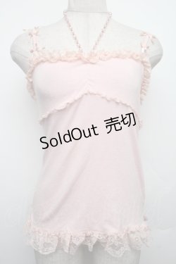 画像1: LIZ LISA / /キャミソール  ピンク S-26-01-18-005-LO-TO-AS-ZS