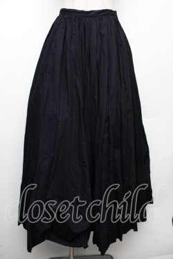 画像1: ATELIER BOZ / マリアンデールロングスカート  黒 S-26-01-18-052-EL-CO-HR-ZS