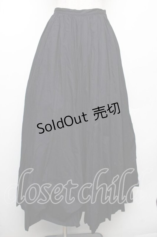 画像1: ATELIER BOZ / マリアンデールロングスカート  黒 S-26-01-18-052-EL-CO-HR-ZS (1)