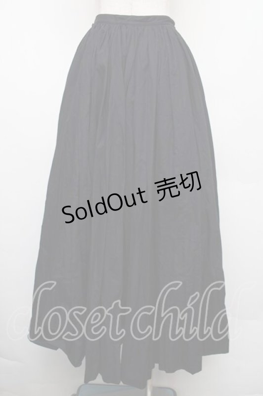 画像2: ATELIER BOZ / マリアンデールロングスカート  黒 S-26-01-18-052-EL-CO-HR-ZS (2)