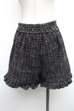 画像2: LIZ LISA / ツイードセットアップのパンツ  黒 S-26-01-18-053-LO-OP-HR-ZS