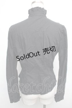 画像2: ALICE and the PIRATES / プリンスコンラッドブラウス  黒 S-26-01-18-054-PA-BL-AS-ZS