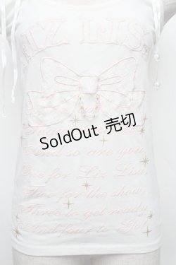 画像2: LIZ LISA / /リボンレースタンクトップ  白 S-26-01-18-001-LO-TO-AS-ZS