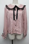 MA*RS / レースセーラー襟ブラウス  ピンク S-26-01-18-011-EL-BL-HR-ZS