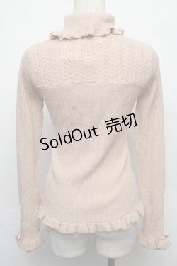 画像2: LIZ LISA / /ハイネックニットトップス  オフ S-26-01-18-013-LO-TO-AS-ZS