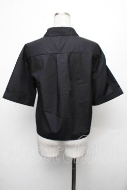 画像2: axes femme / スタッズデザインシャツ F 黒 S-26-01-18-019-AX-BL-TE-ZS