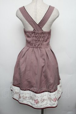 画像2: axes femme POETIQUE / レース襟ジャンドレ  ピンク S-26-01-18-029-AX-OP-AS-ZS