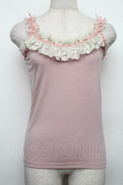 画像1: LIZ LISA / /キャミソール  ピンク S-26-01-18-003-LO-TO-AS-ZS