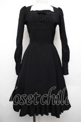 Mary Magdalene / ミネルヴァワンピース  黒 S-26-01-18-033-CL-OP-HR-ZS