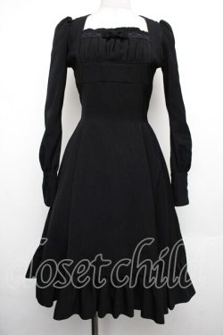 画像1: Mary Magdalene / ミネルヴァワンピース  黒 S-26-01-18-033-CL-OP-HR-ZS