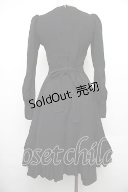 画像2: Mary Magdalene / ミネルヴァワンピース  黒 S-26-01-18-033-CL-OP-HR-ZS