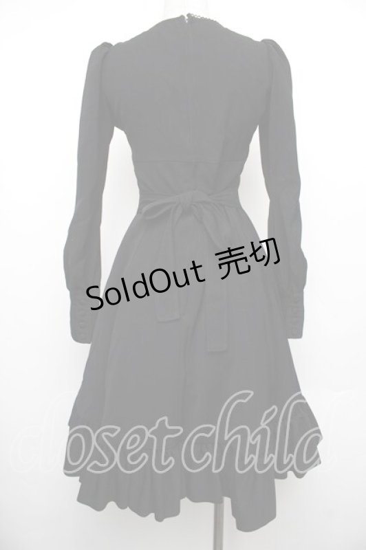 画像2: Mary Magdalene / ミネルヴァワンピース  黒 S-26-01-18-033-CL-OP-HR-ZS (2)