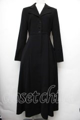 Moi-meme-Moitie / レースアップコートワンピース（2001年）  黒 S-26-01-18-034-MO-CO-HR-ZS