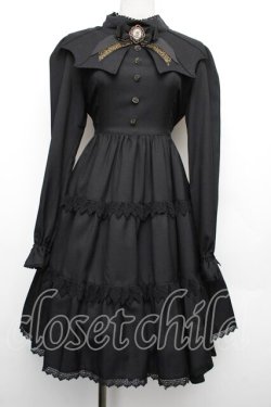 画像1: ALICE and the PIRATES / Vampire Dollワンピース  黒 S-26-01-18-035-PA-OP-AS-ZS