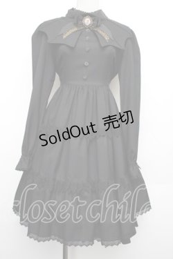 画像1: ALICE and the PIRATES / Vampire Dollワンピース  黒 S-26-01-18-035-PA-OP-AS-ZS