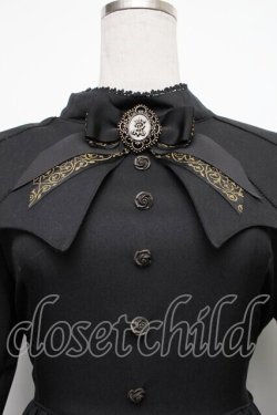 画像2: ALICE and the PIRATES / Vampire Dollワンピース  黒 S-26-01-18-035-PA-OP-AS-ZS