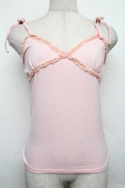 画像1: LIZ LISA / /キャミソール  ピンク S-26-01-18-004-LO-TO-AS-ZS