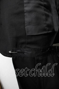 画像2: BPN FOR MEN / フラップ付きベスト  黒 S-26-01-18-036-GO-TO-AS-ZS