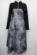 画像1: axes femme / 蝶々ｘ花柄ワンピース  グレー S-26-01-18-037-AX-BL-AS-ZS (1)