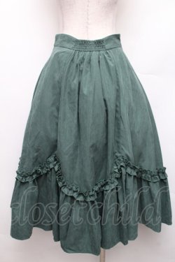 画像2: Forest Wardrobe（海外ロリータブランド） / Forest Basket 4.0 花びらスカート＆カチューシャセット M グリーン S-26-01-21-048-LO-SK-TE-ZS