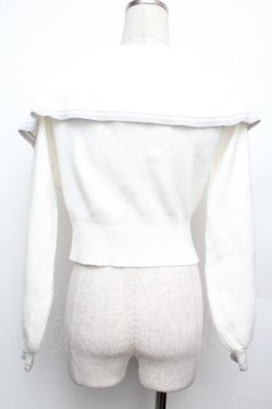 画像2: MAJESTIC LEGON / ニットプルオーバー  白 S-26-01-21-006-LO-OP-AS-ZS