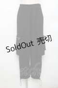 axes femme / カーゴパンツ  黒 S-26-01-21-058-AX-SK-AS-ZS