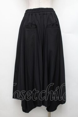 画像2: CIVARIZE / Umbraモモンガドレープパンツ  黒 S-26-01-21-059-GO-PA-AS-ZS