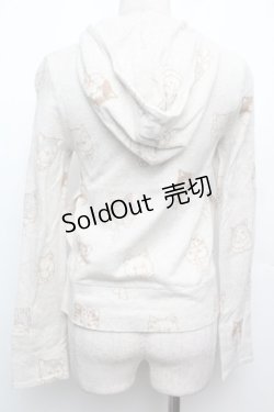 画像2: Franche Lippee / ぶすねこパーカー  グレー S-26-01-21-010-LO-TO-AS-ZS