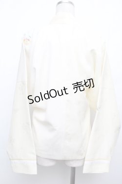 画像2: 中国ロリータ / 刺繍羽織りカーディガン  キナリ S-26-01-21-013-LO-TO-HR-ZS