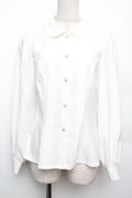 Forest Wardrobe（海外ロリータブランド） / パフスリーブブラウス M 白 S-26-01-21-002-LO-BL-HR-ZS